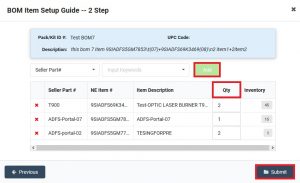 How to create Items - Newegg Logistics Knowledge Base