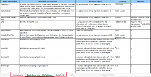 How to create Items - Newegg Logistics Knowledge Base